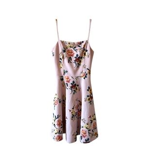 Soprano Floral Blush Pink Dress